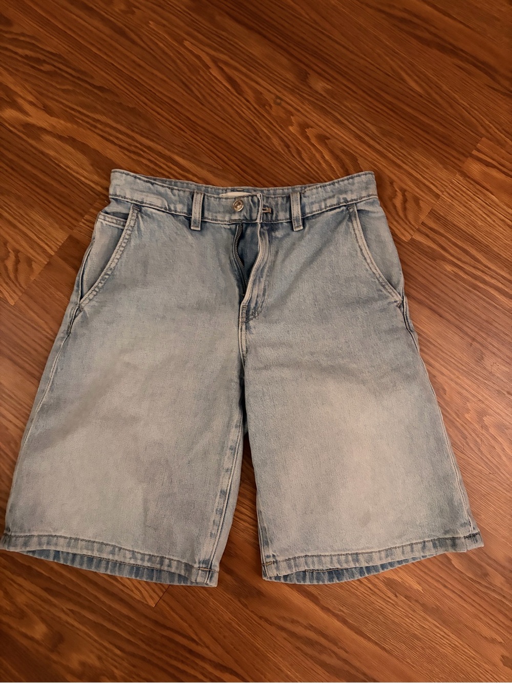 Mango wide Jean Shorts (Jorts)